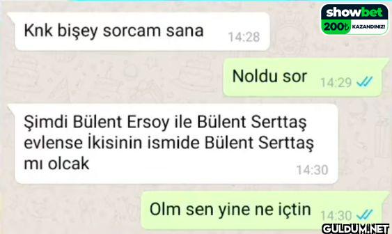 Knk bişey sorcam sana...