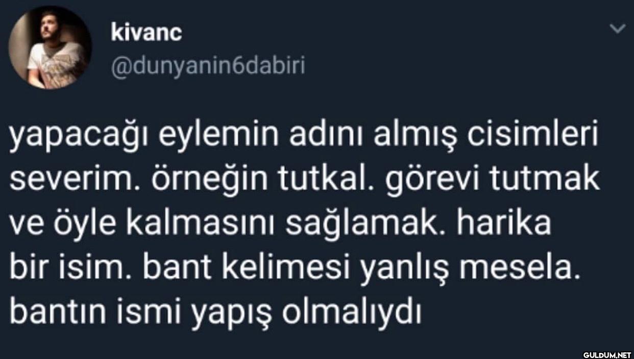 yapacağı eylemin adını...