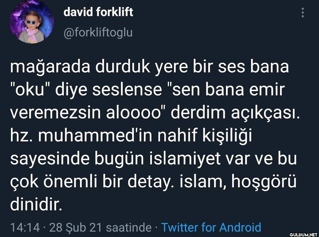 mağarada durduk yere bir...