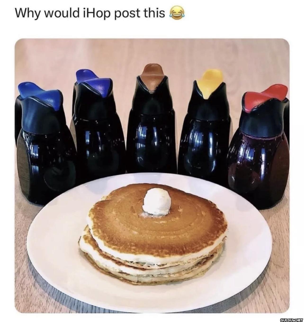 Why would iHop post this