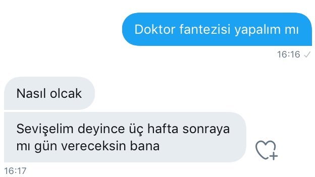 Doktor fantezisi yapalım...