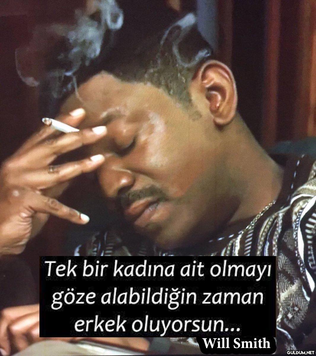 Tek bir kadına ait olmayı...