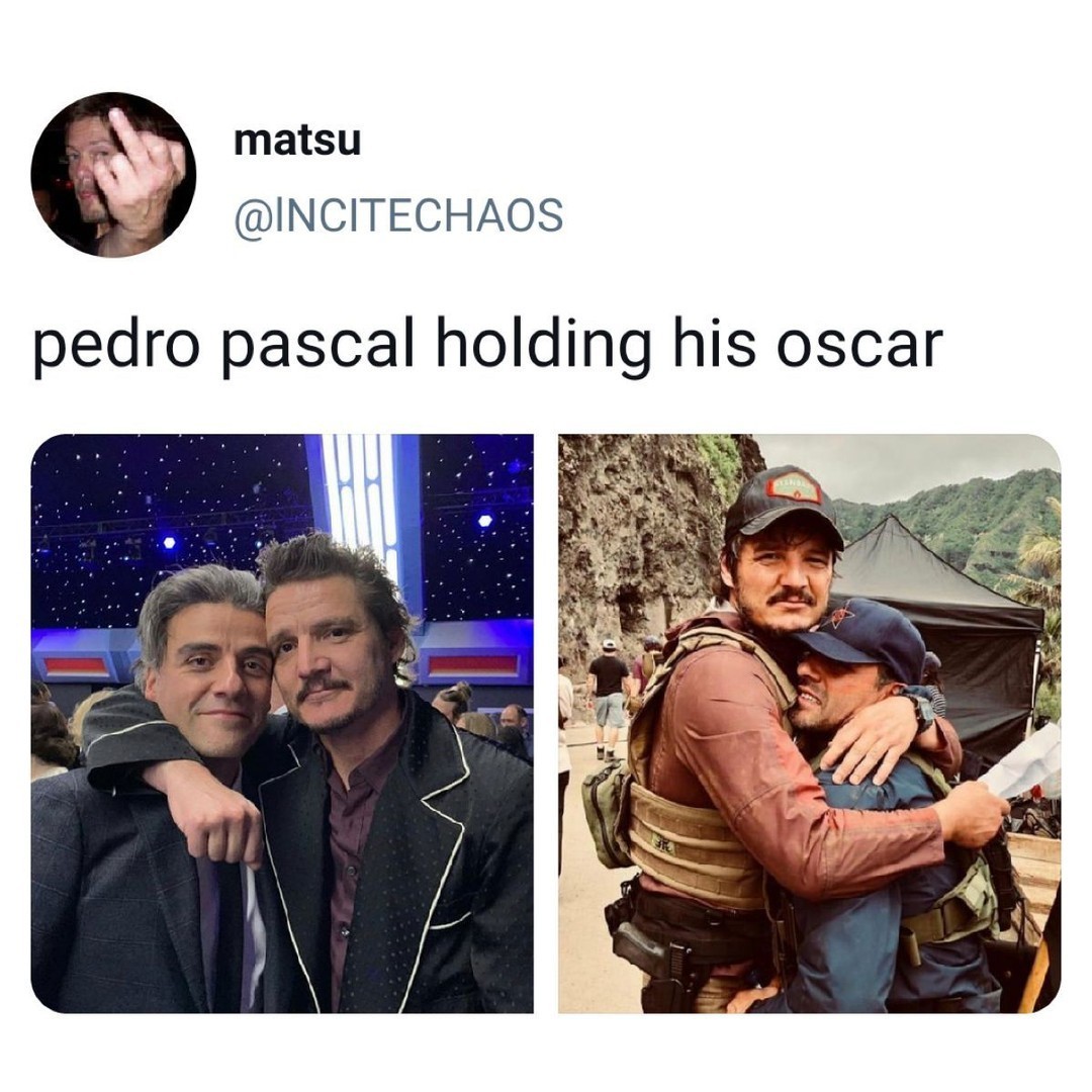 I wanna hold Oscar too by...