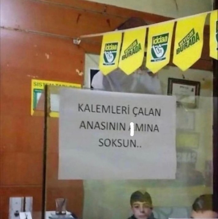 Benim gerginlik seviyesi...