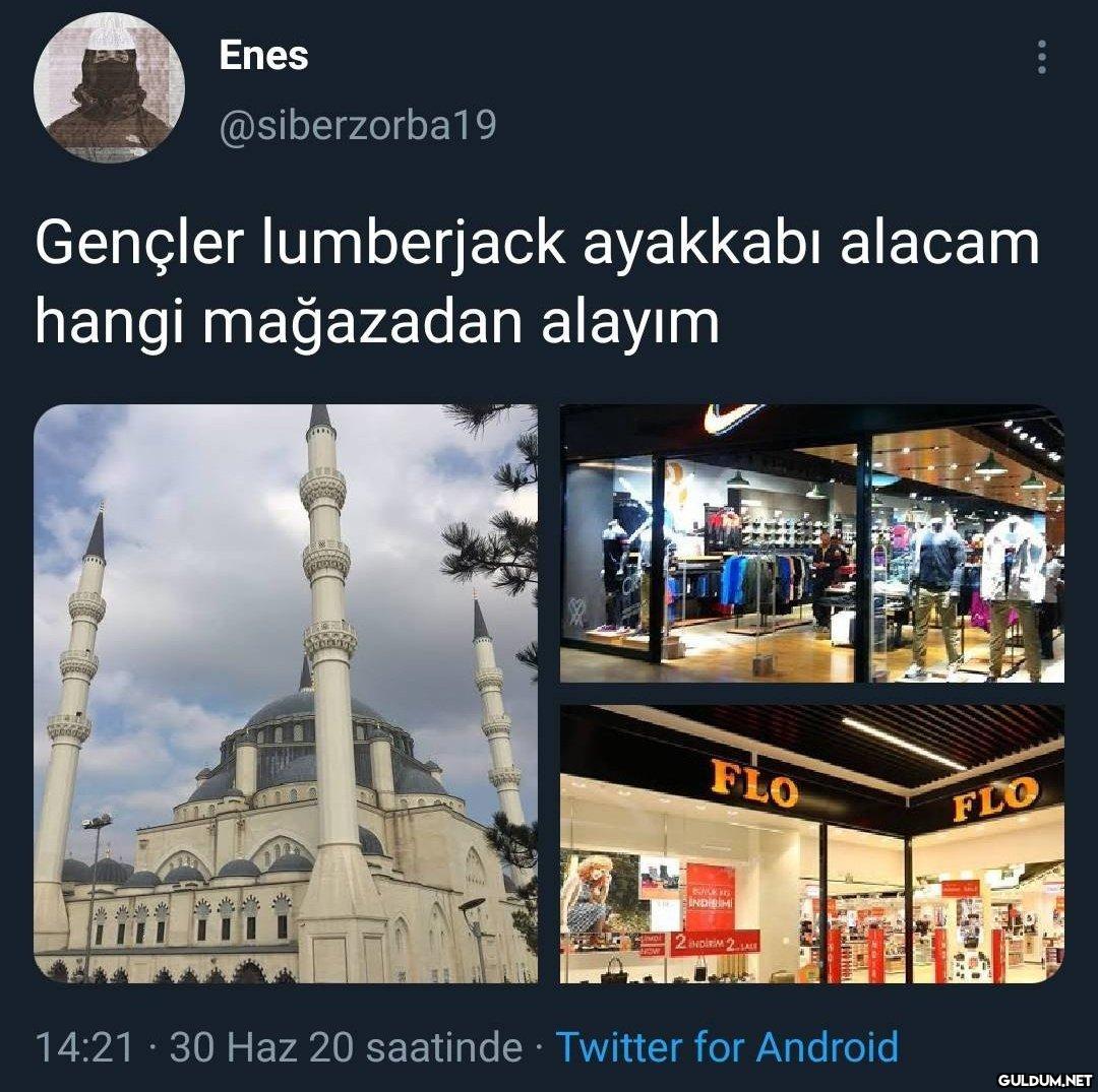 Enes @siberzorba19 Gençler...
