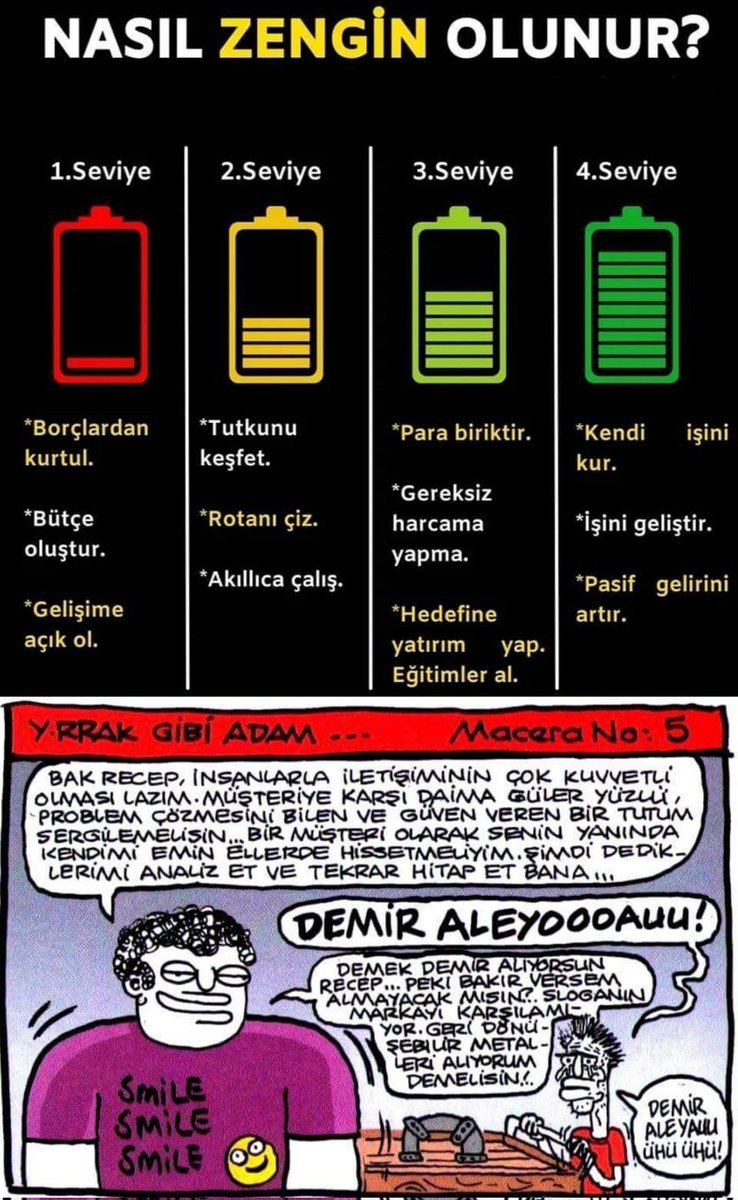 Y.rrak gibi adam zenginlik...