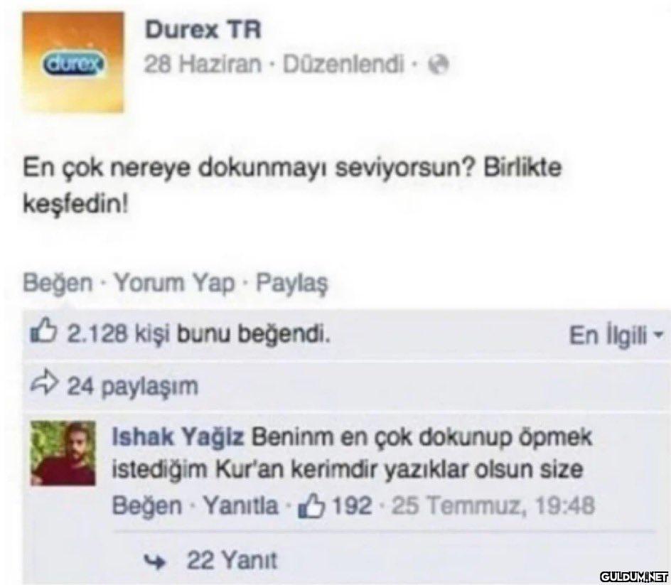 Durex TR Gurex 28 Haziran...