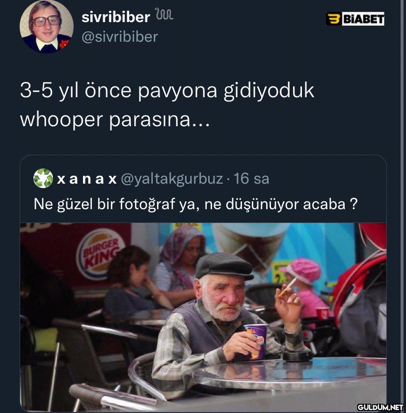Patladım dedeme...