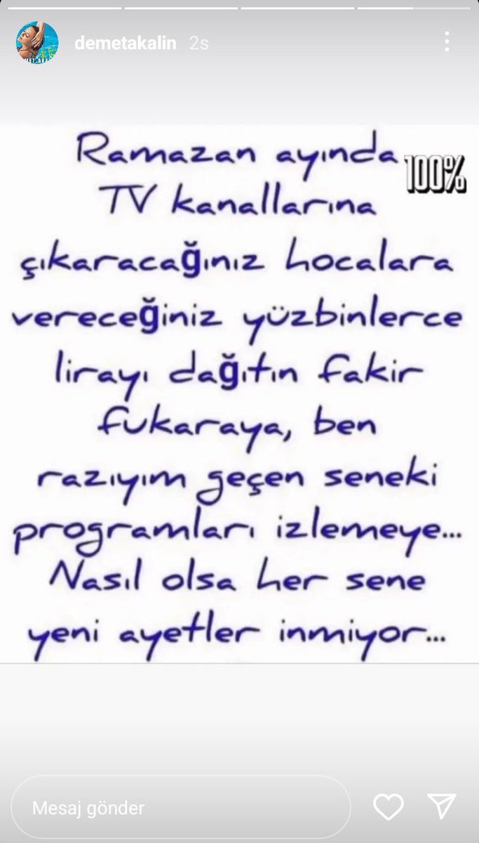 Demet Akalına...