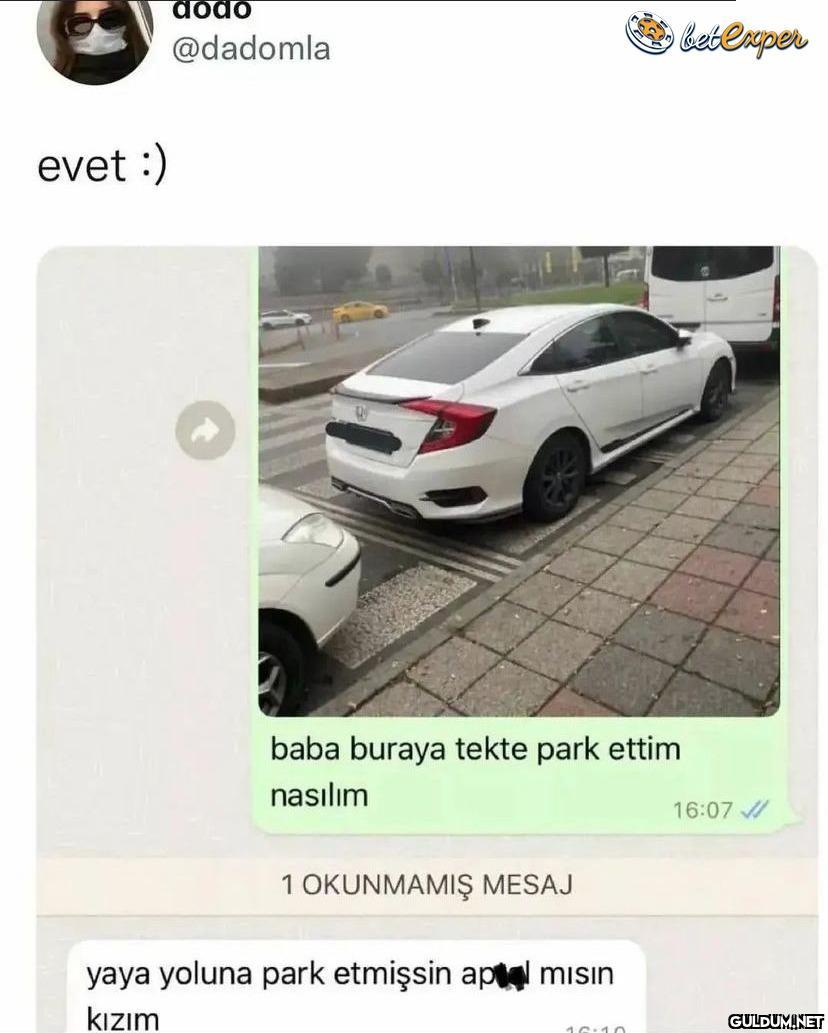 Aferin kızıma...