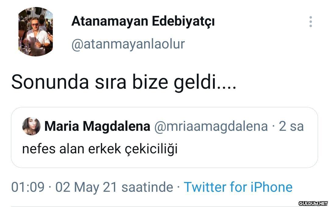 Sonunda ya...