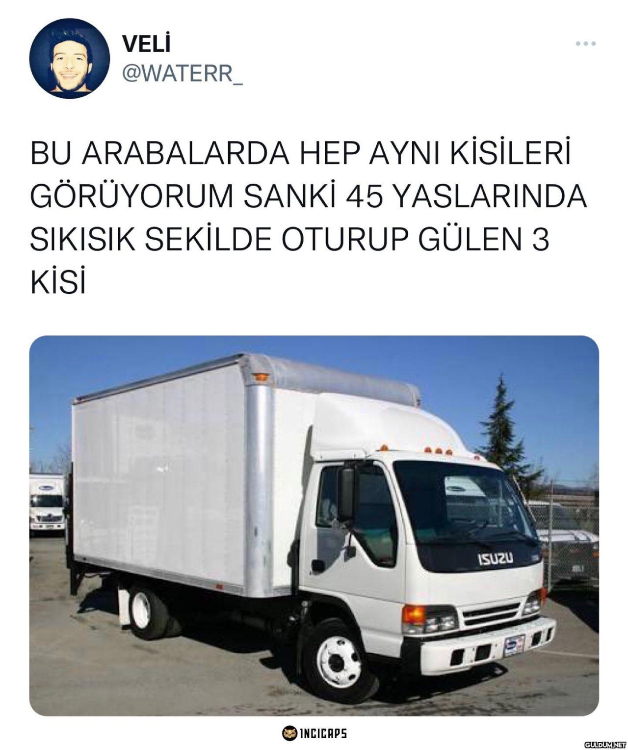 VELİ @WATERR BU ARABALARDA...
