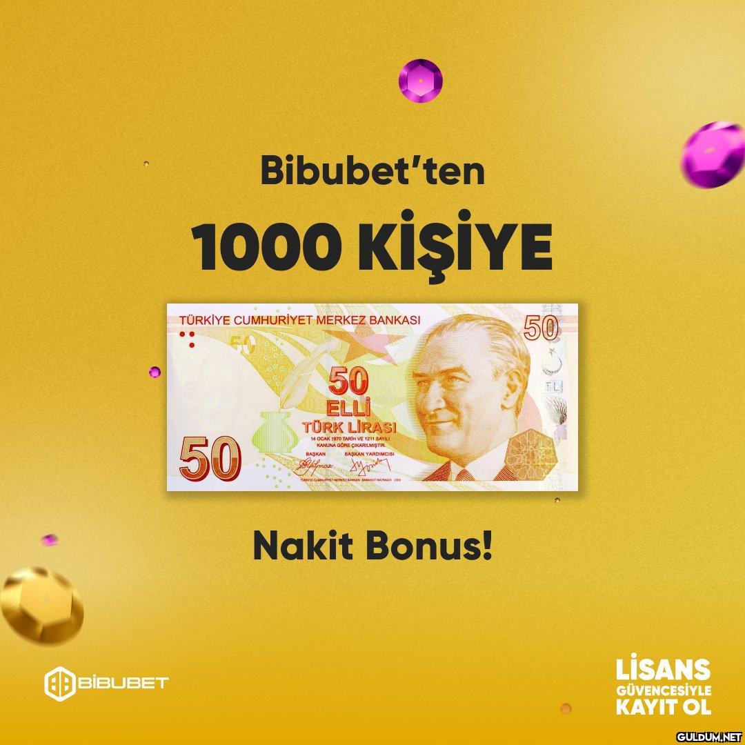 Bibubet'ten 1000 kişiye...