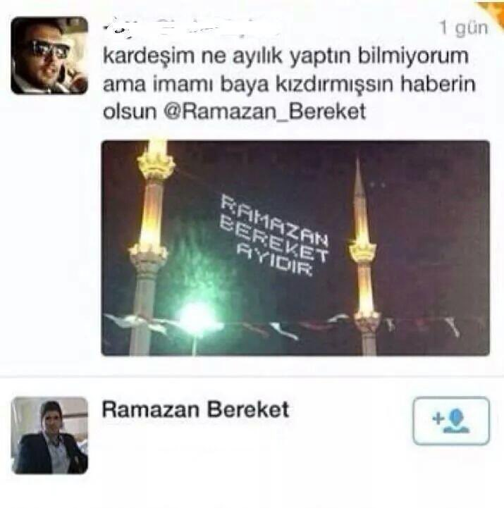 Benim bir aylık mizah...