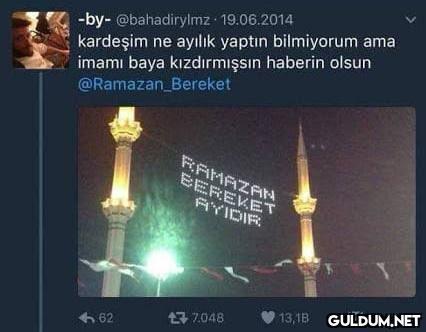 Hoş geldin 11 ayın sultanı...