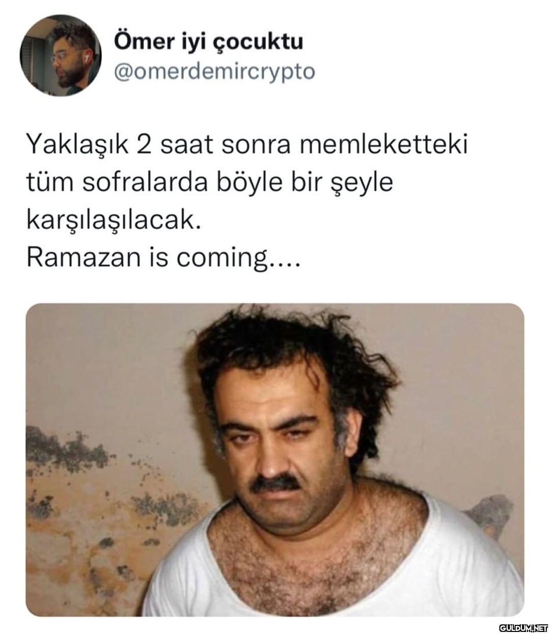 Ömer iyi çocuktu...