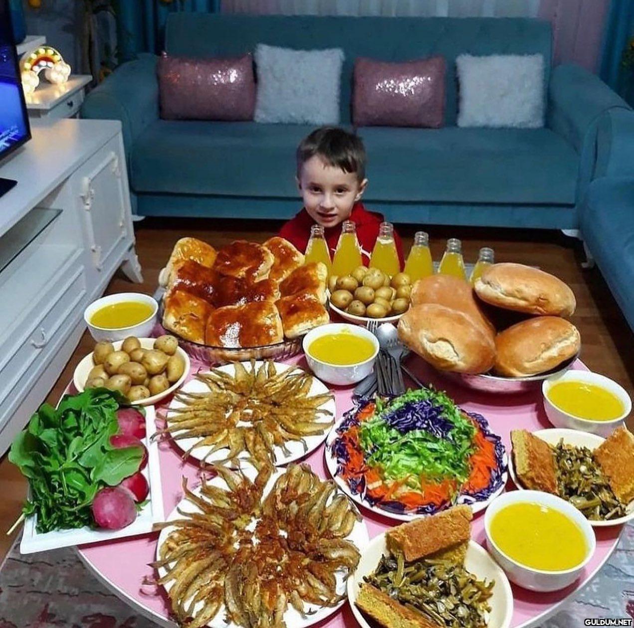 İlk sahur heyecanı.....