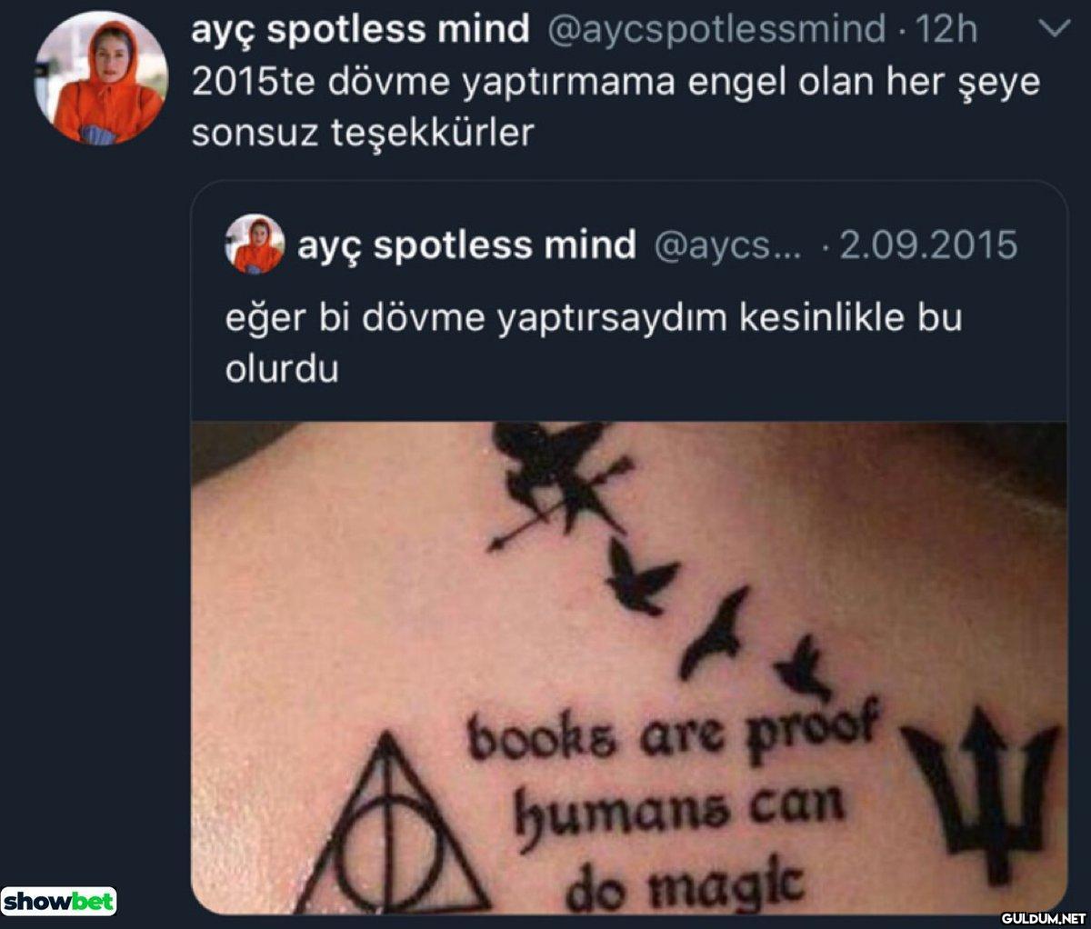 ayç spotless mind...