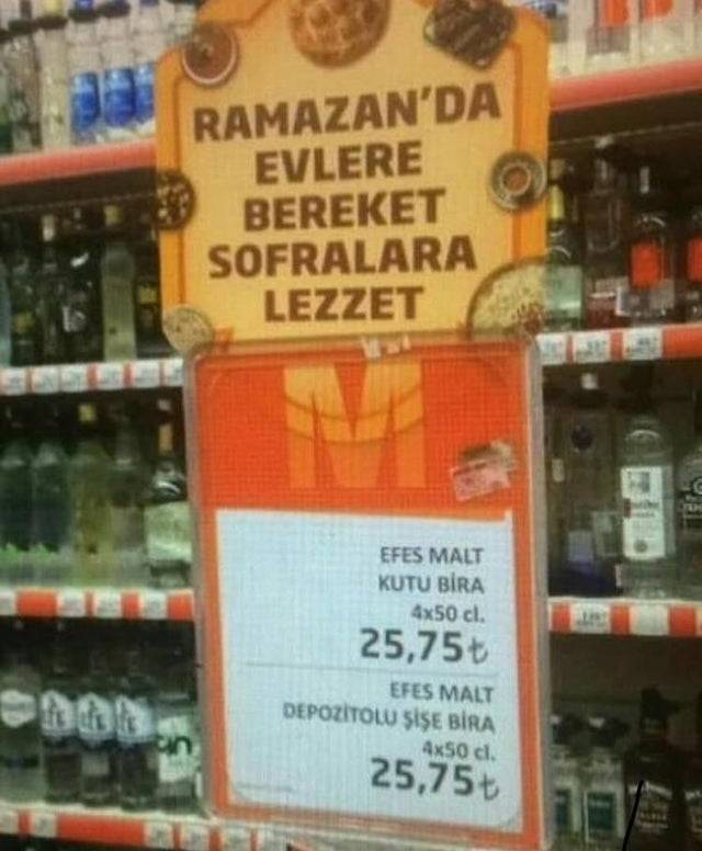 Bir zamanlar migros'ta.....