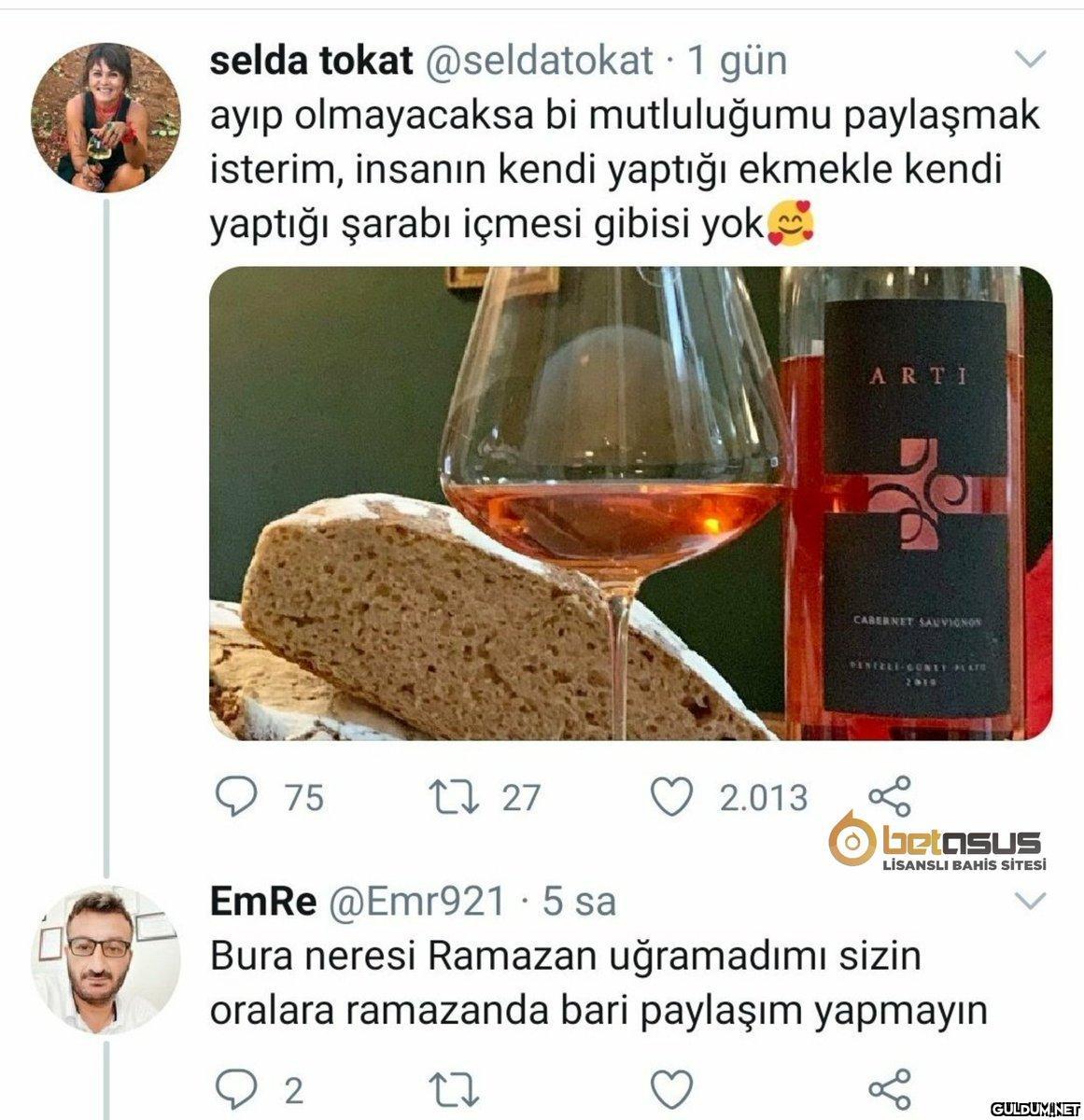 Ablam saplamış...