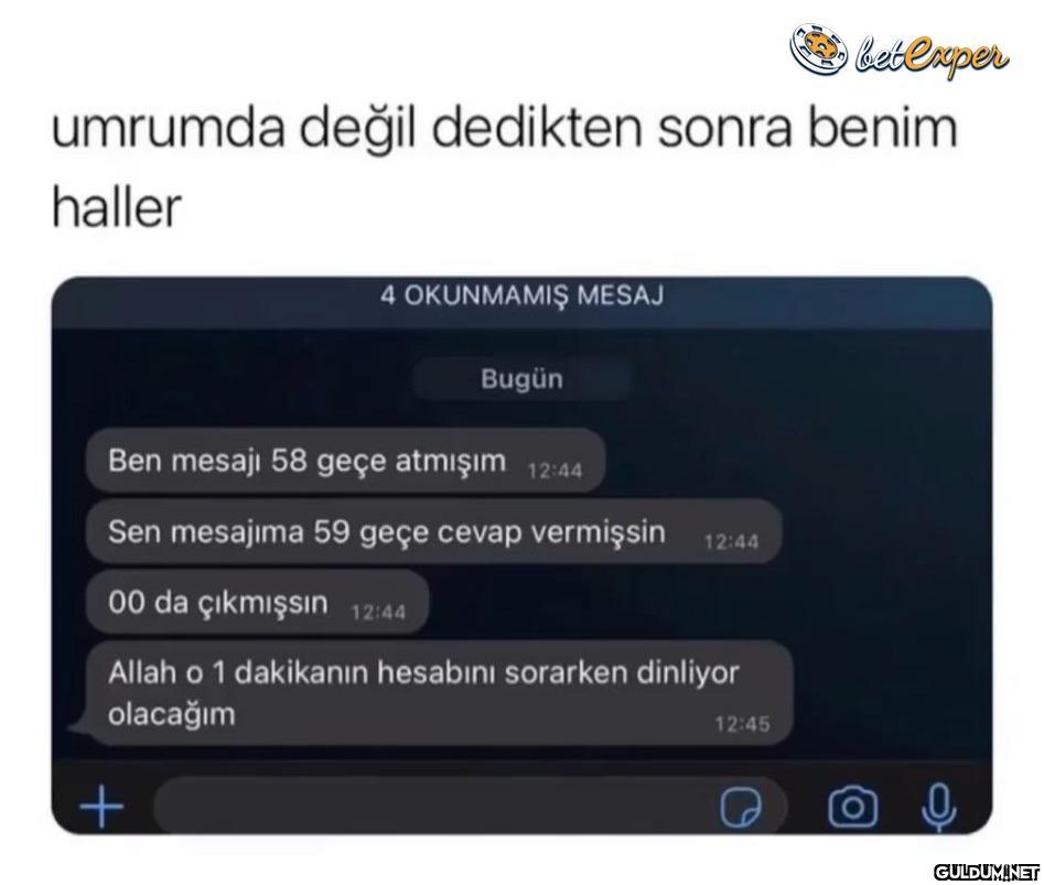 Bu benim...