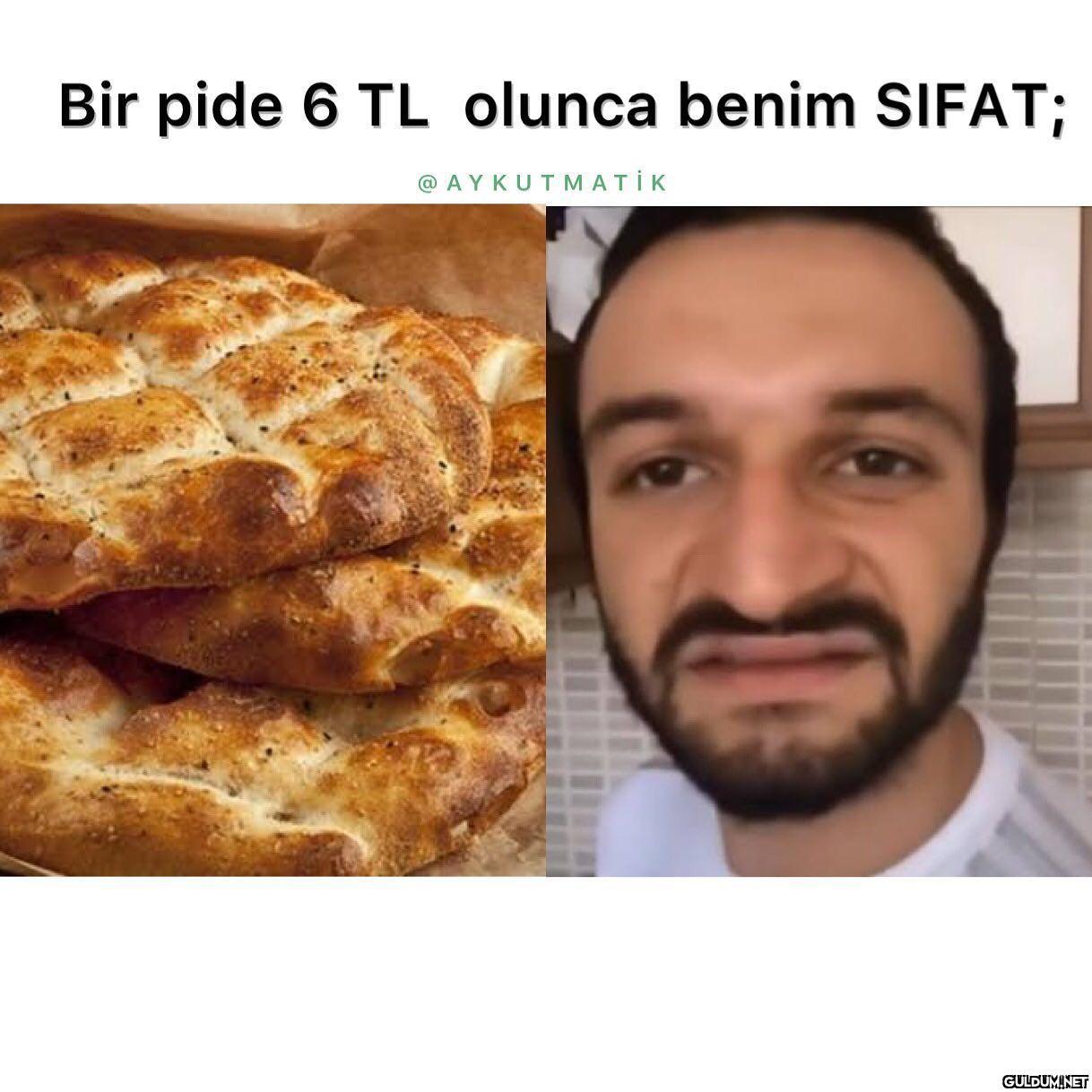 Pide fiyatları 🥲   Bir...