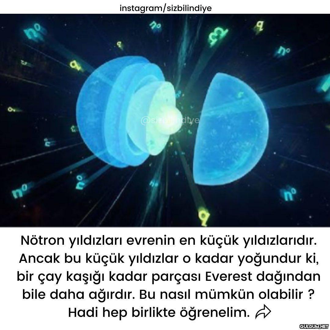 Nötron yıldızları hakkında...