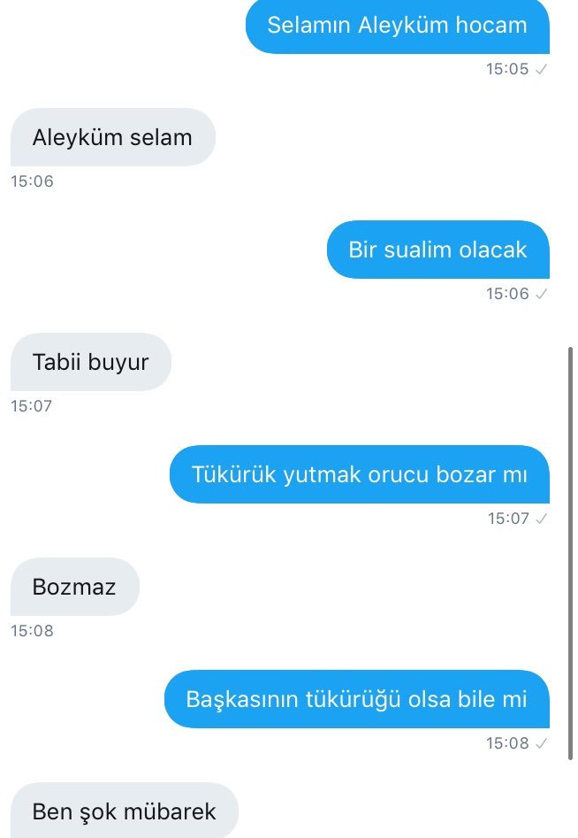 Selamın Aleyküm hocam...
