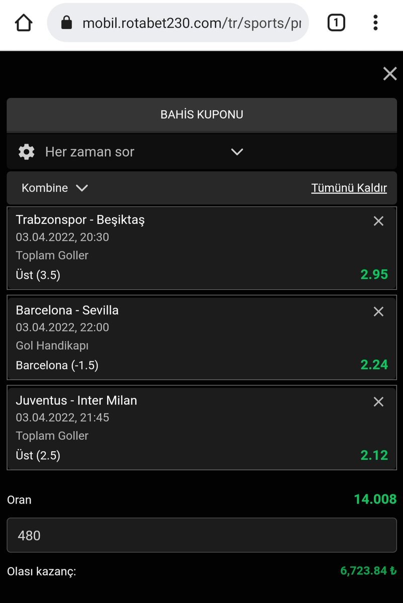 Adminin Kuponu 🔥  Gelir...