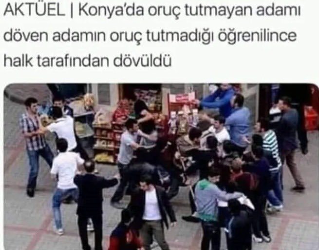 AKTÜEL | Konya'da oruç...