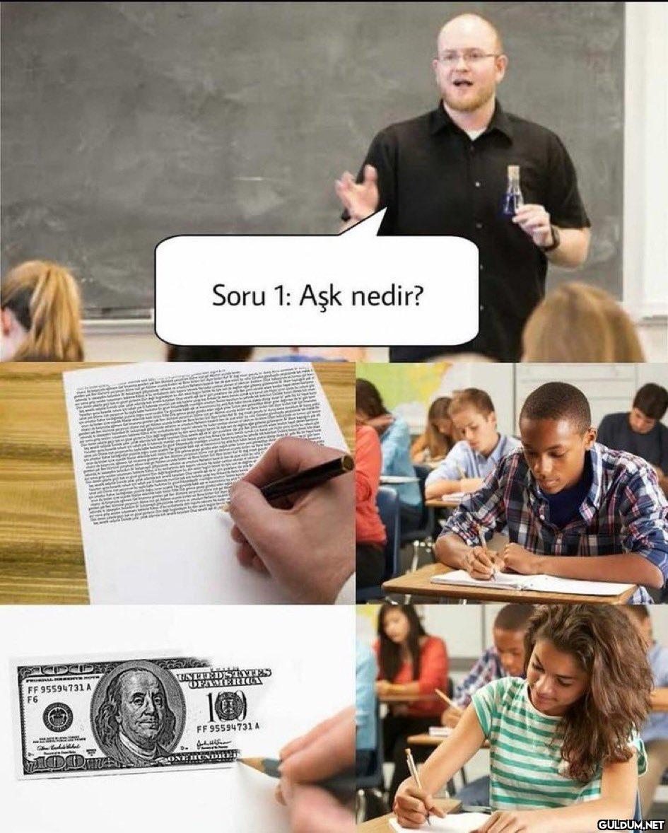 Soru 1: Aşk nedir? FF...