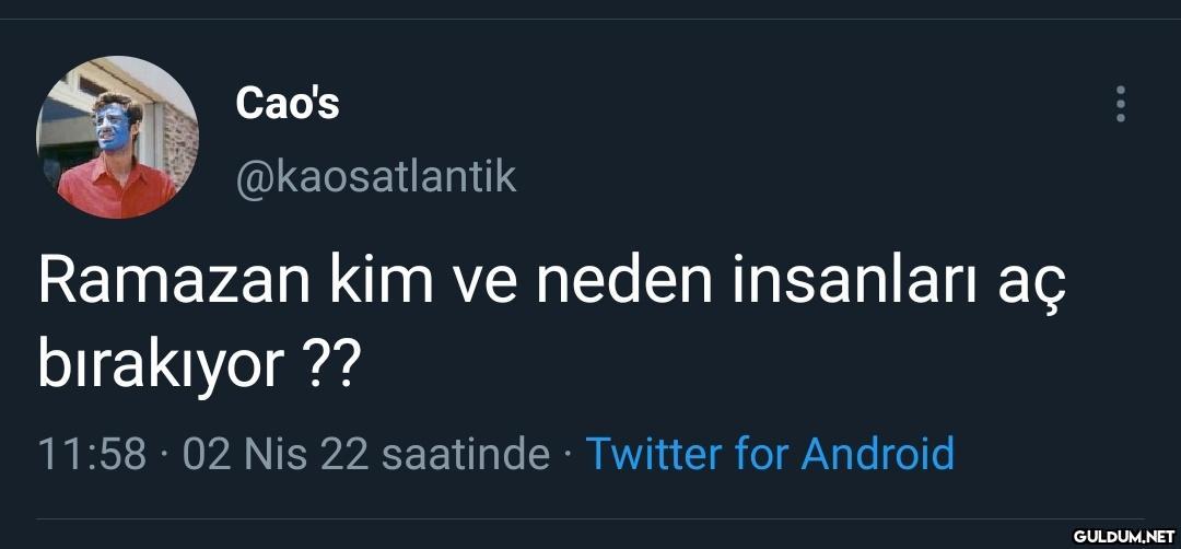 Cao's @kaosatlantik...