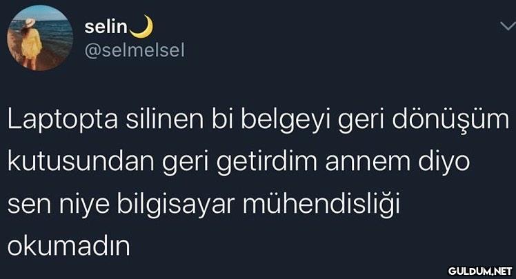 selin, @selmelsel Laptopta...