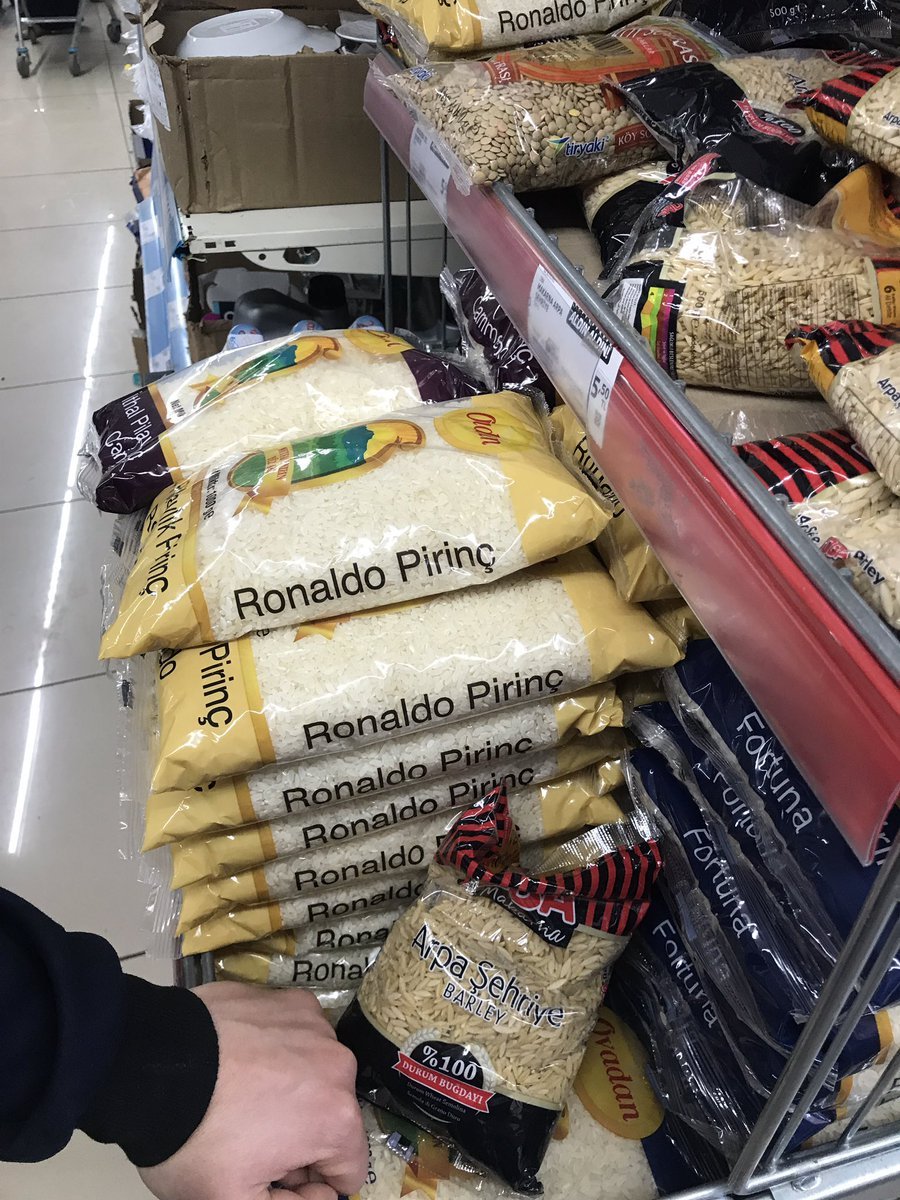 Pirinç markasının ismine...