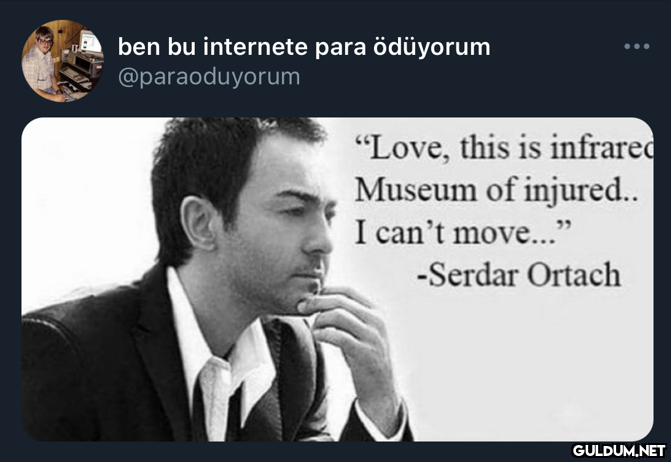 ben bu internete para...