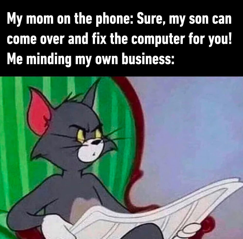 I missed the part where...
