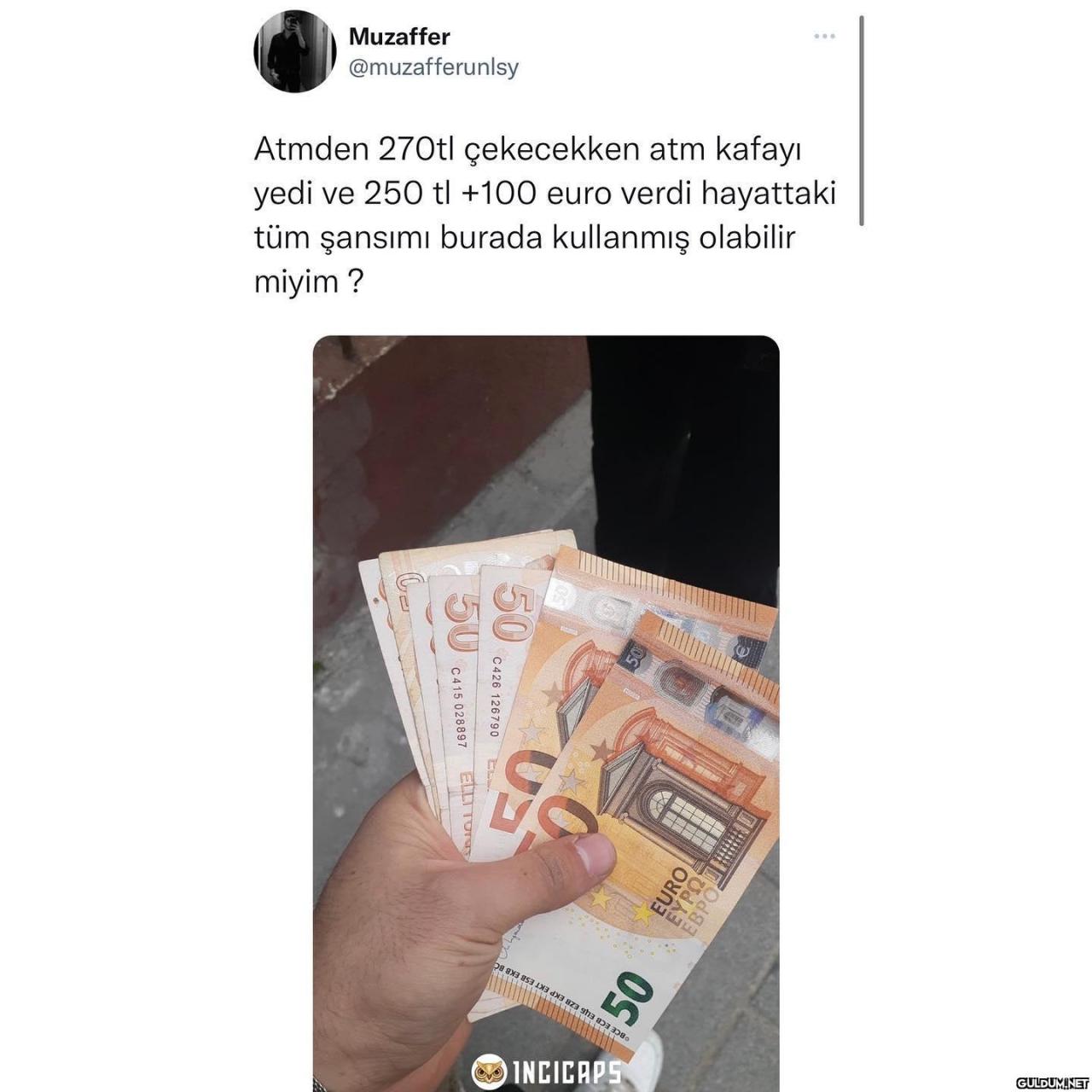 Şu kadar şanslı olsam...