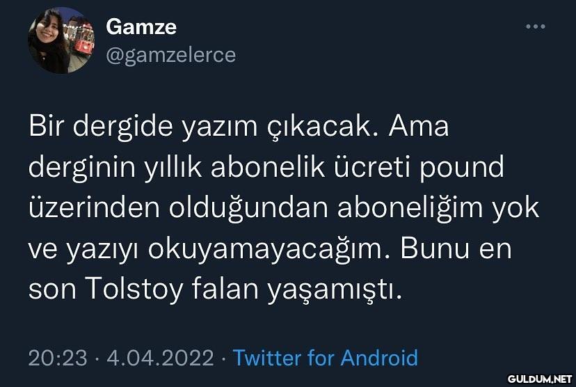 A Gamze @gamzelerce Bir...