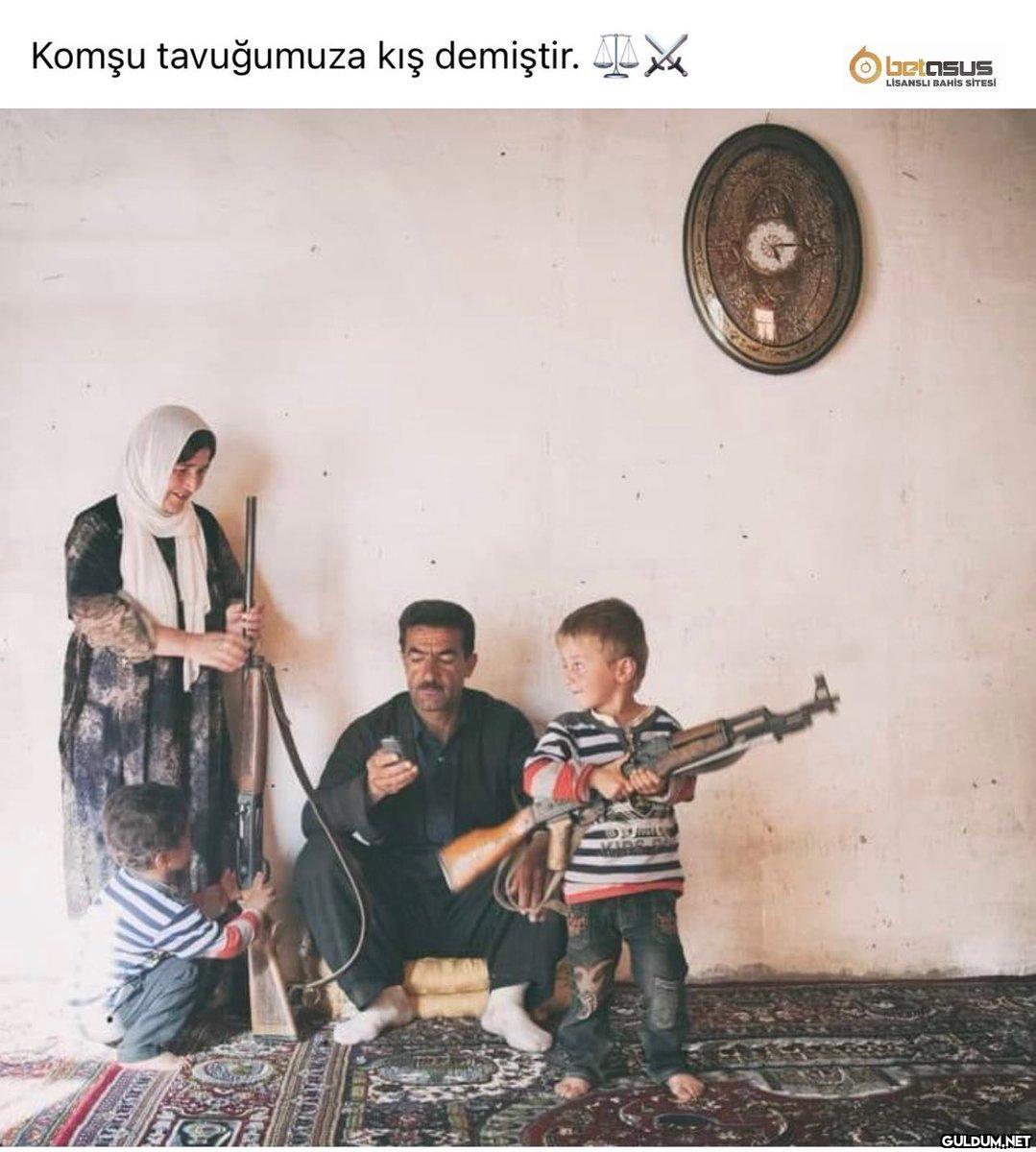 Komşu tavuğumuza kış...