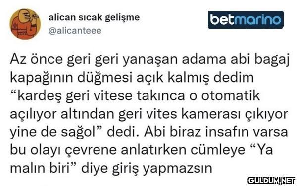 Yaptı bile...