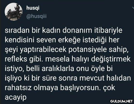 husqi @husqi sıradan bir...