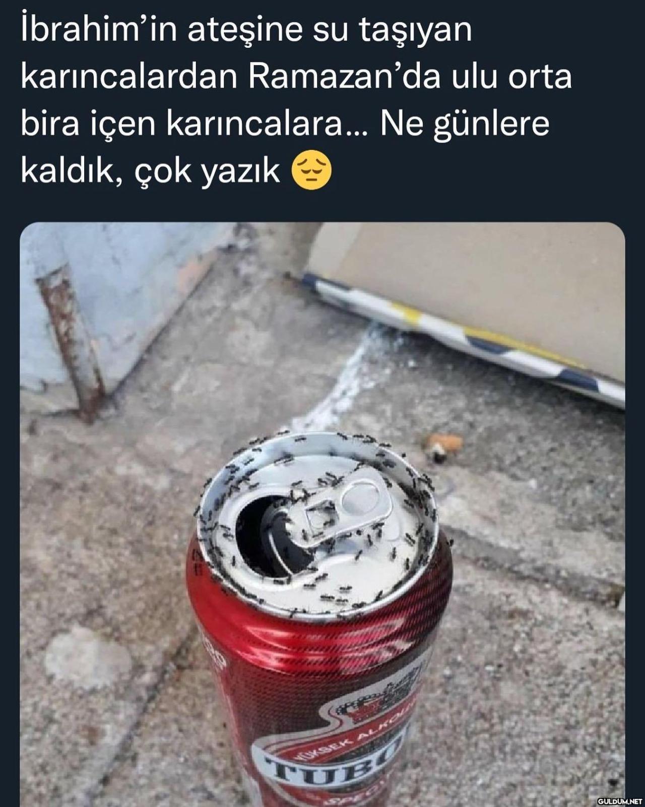 İbrahim'in ateşine su...