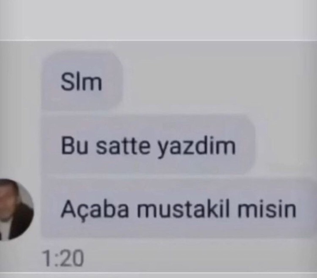 SIm Bu satte yazdim Açaba...
