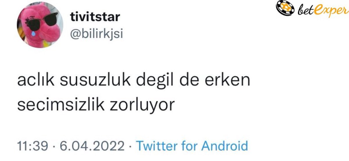 tivitstar @bilirkjsi aclık...