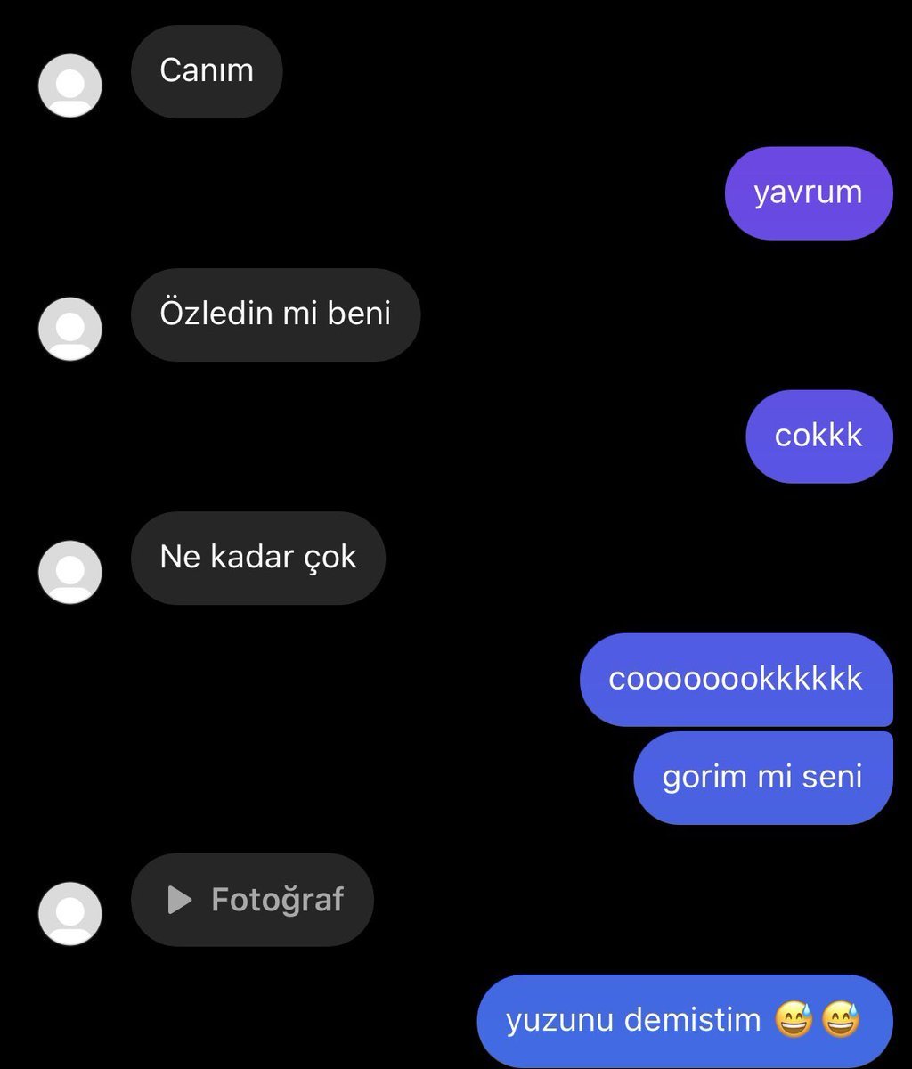 Canım yavrum Özledin mi...