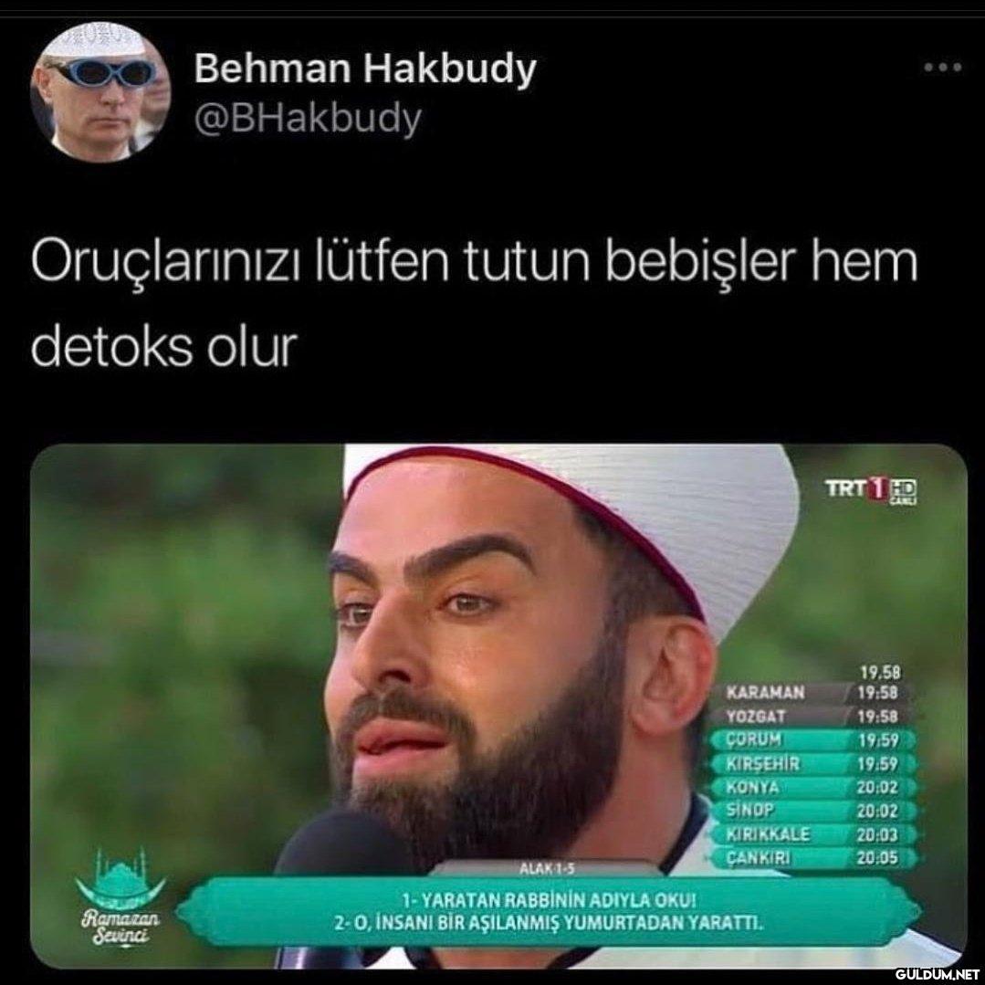Behman Hakbudy @BHakbudy...