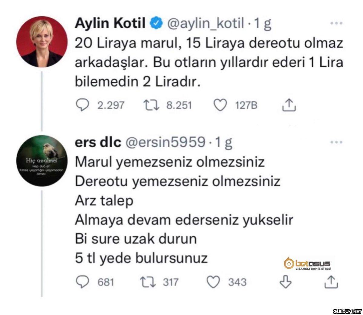 Çözmüşsün sen bu işi...