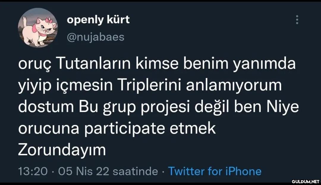 openly kürt @nujabaes oruç...