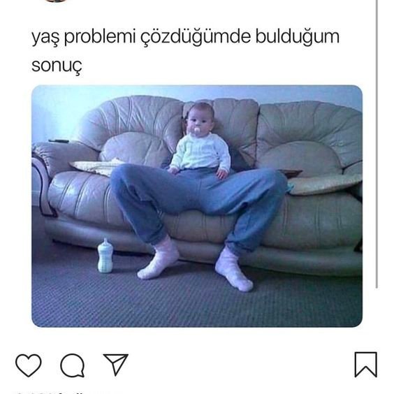 yaş problemleri hepimizin...