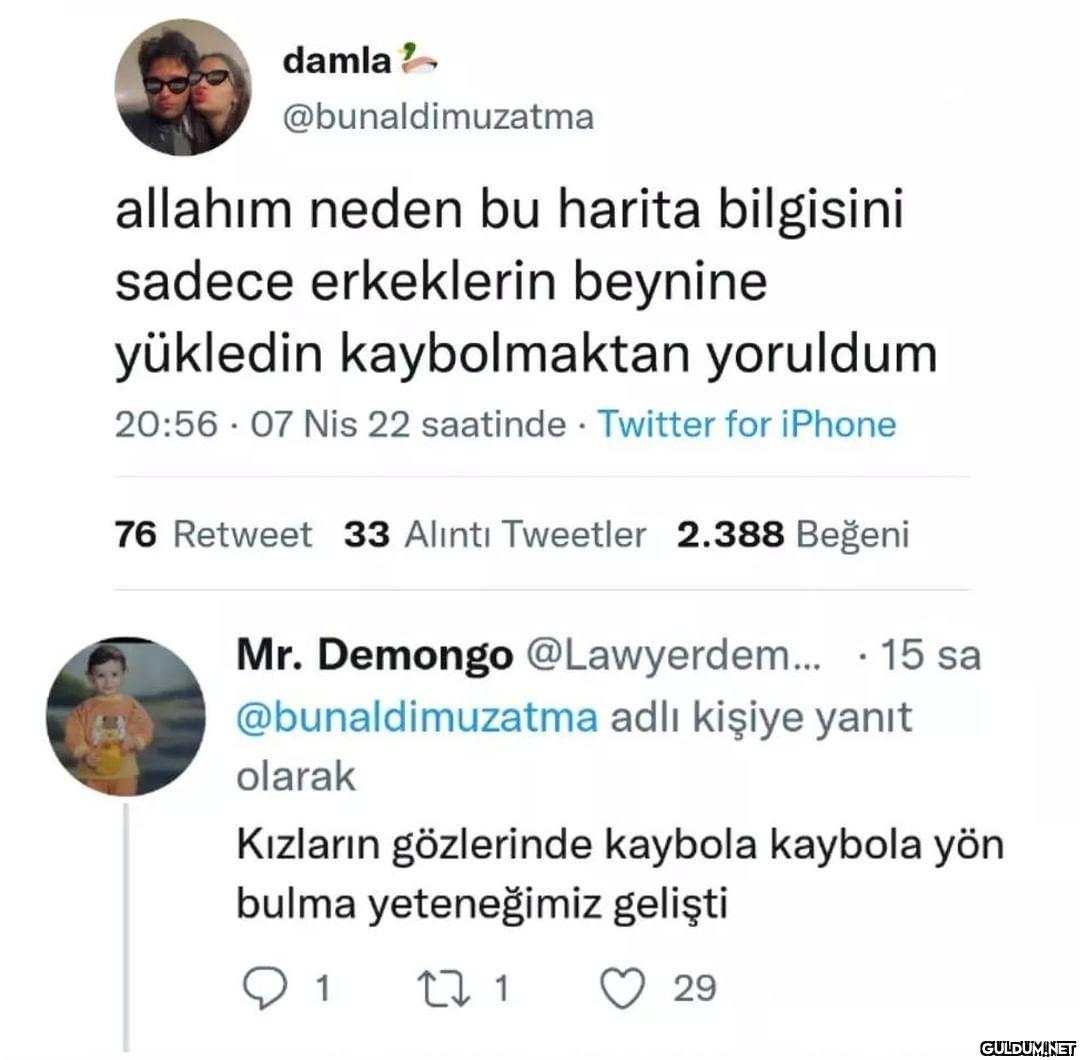 damla @bunaldimuzatma...